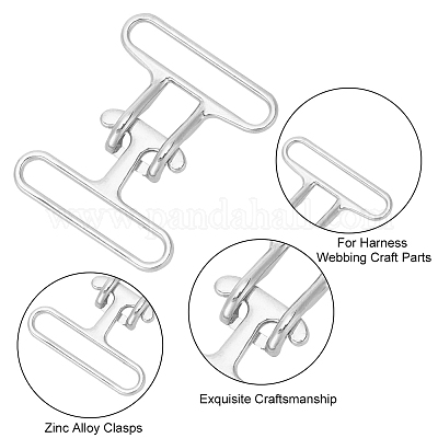 12 шт. 4 пряжки для ремня из сплава FIND-WR0009-69-1