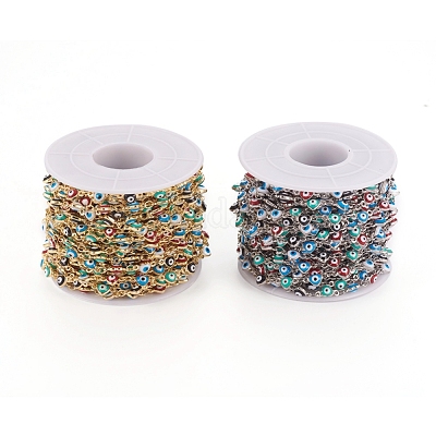 Цепи с эмалью ручной работы сглаз CHC-D026-04P-1