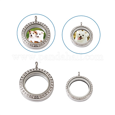 4шт 2 стиля сплава стекла хрустальные подвески со стразами PALLOY-TA0002-36B-1