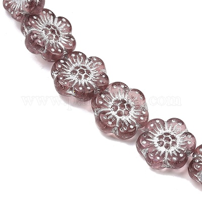 Чешские прессованные стеклянные бусины GLAA-I061-32A-1