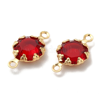 Экологически чистые подвески из латуни и стекла KK-H442-62G-1