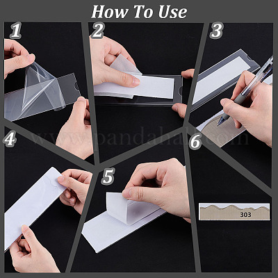 Самоклеящаяся акриловая рамка для настенного держателя знака FIND-WH0435-08-1