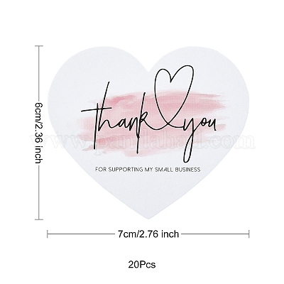 20 шт. поздравительная открытка из мелованной бумаги&nbsp;DIY-YW0012-24B-1