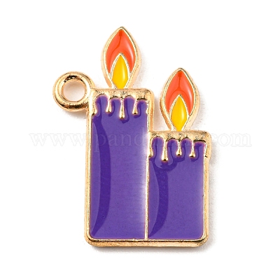 Подвески из эмали и сплава ENAM-G218-C07-1