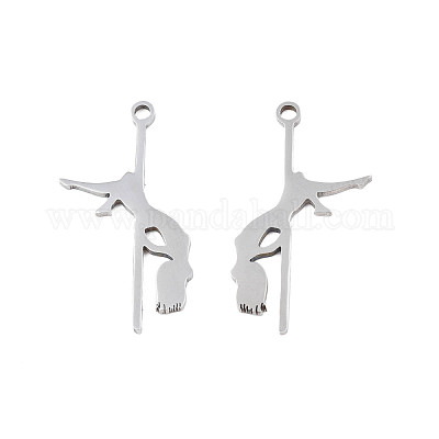 Подвески из нержавеющей стали 201 STAS-N091-137P-1