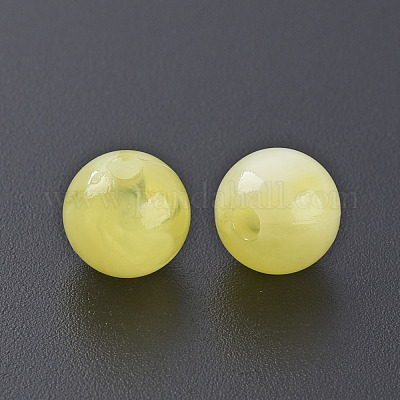 Акриловые бусины&nbsp;MACR-S375-001B-08-1