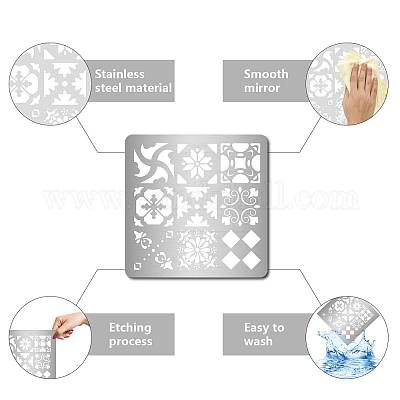 8 Matrices Découpe Fleurs & Mandalas – Poinçons Acier Carbone Pour Scrapbooking & Cartes | Modèles Dentelle Florale