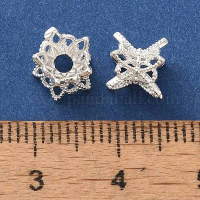 Шапочки и конусы для бусин KK-C072-04B-S-1