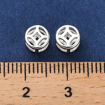 Латунные бусины KK-B110-02S-1