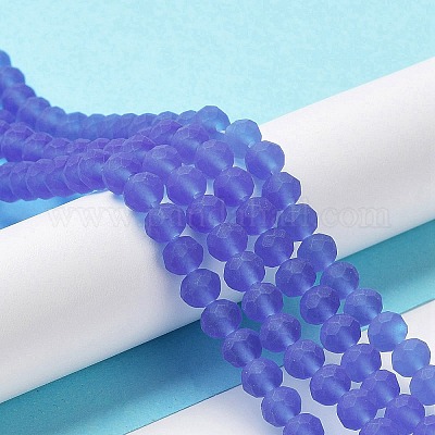 Прозрачные стеклянные бусины X1-EGLA-A034-T8mm-MD31-1