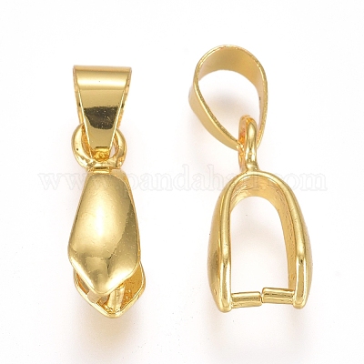 Класс латунный залог щепотки льда для изготовления кулона KK-M008-a-06G-NR-1