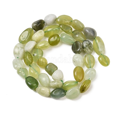 Природного нефрита Xiuyan бисер нитей G-A284-A04-03-1