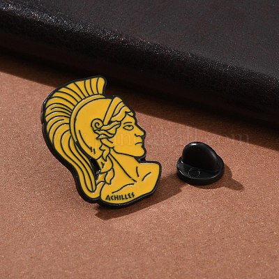 Эмалевые булавки на тему древнегреческой мифологии JEWB-M048-03C-1