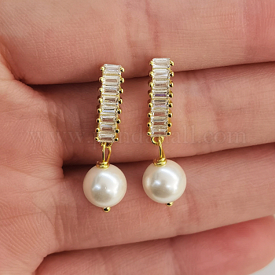 Элегантные круглые серьги-гвоздики из стерлингового серебра s925 RD5278-1