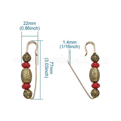 Железная защитная брошь JEWB-TA0001-05-1