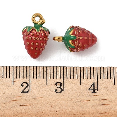 Подвески из нержавеющей стали 304 с эмалью STAS-U057-17G-03B-1