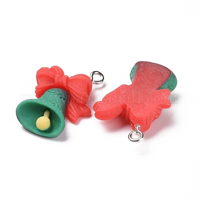 Рождественские подвески из непрозрачной смолы RESI-G028-03P-1