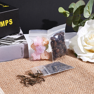 Пластиковые сумки на молнии OPP-PH0001-30B-4x6cm-1