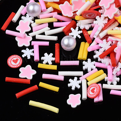 Кабошоны из полимерной глины ручной работы CLAY-N006-83-1