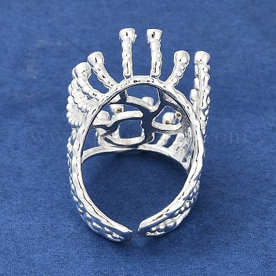 Латуни палец кольцо KK-F891-18S-1