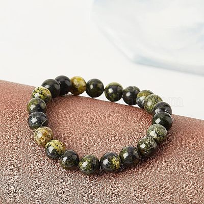 2 нити натуральных серпантиновых бусин&nbsp;G-OC0002-70-1