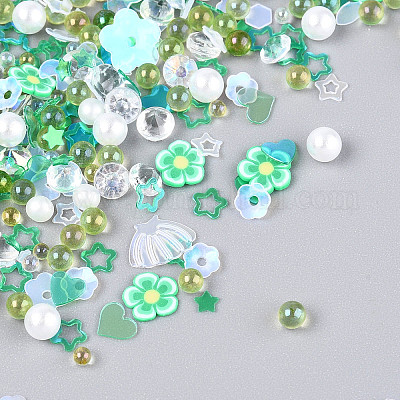 Кабошоны из полимерной глины ручной работы CLAY-N013-29A-1