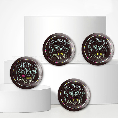 Брошь из белой жести JEWB-WH0012-029-1