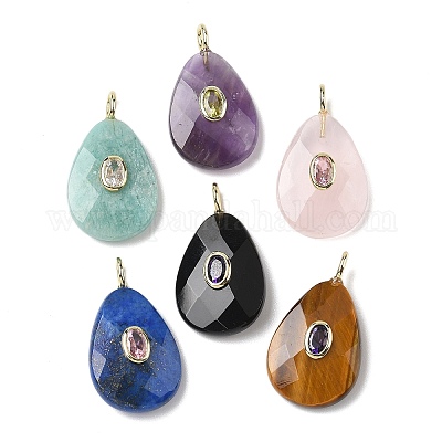 Природные каменные смешанные подвески G-I391-04G-1