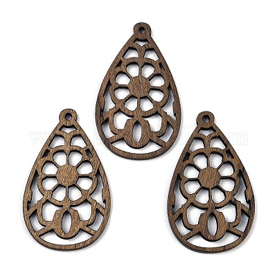 Подвески из орехового дерева WOOD-A025-04K-1