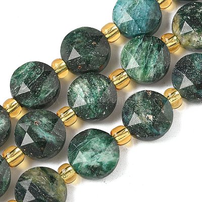 Бусины из натурального фуксита&nbsp;G-G271-C03-10mm-1