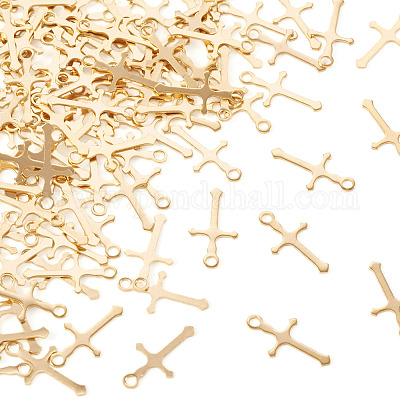 100шт латунные подвески KK-TA0001-86G-1