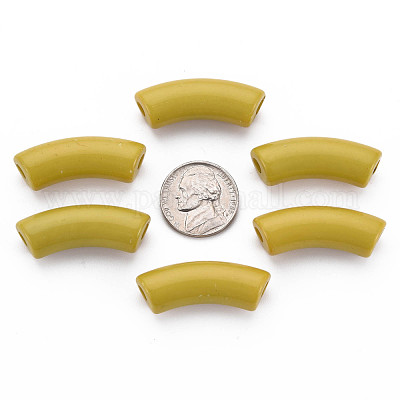 Непрозрачные акриловые бусины MACR-S372-001B-15-0850-1