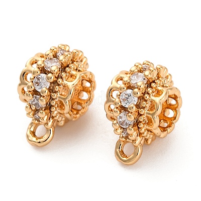 Латунные поручни из кубического циркония с микропаве KK-H513-03G-1