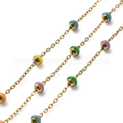 Ионное покрытие (IP) спутниковые цепи из нержавеющей стали CHS-I006-03G-K-1