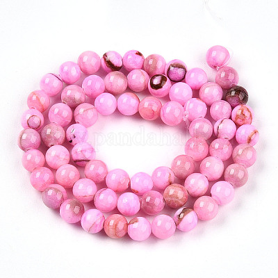 Chapelets de perles en jade persan naturel&nbsp;G-A255-A02-01G-1