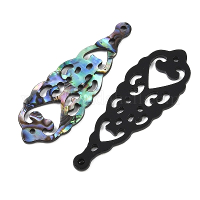 Подвески из акриловых ракушек OACR-B039-01-1