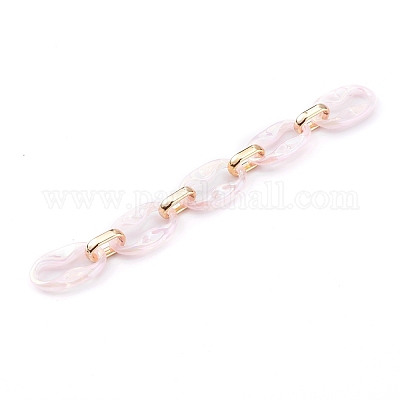 Catene portacavi di collegamento in acrilico trasparente e plastica ccb&nbsp;AJEW-JB00911-05-1