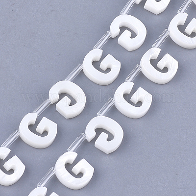 Бисеры из пресноводных оболочек X-SHEL-T012-59G-1