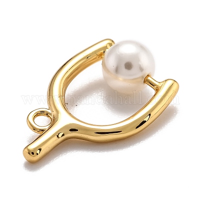 Латунные подвески в форме треугольника&nbsp;KK-J278-34G-1