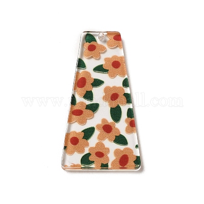 Печатные акриловые подвески TACR-F007-03H-1