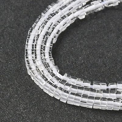 Природных кристаллов кварца бисер нитей G-G271-G06-1x1.5mm-1