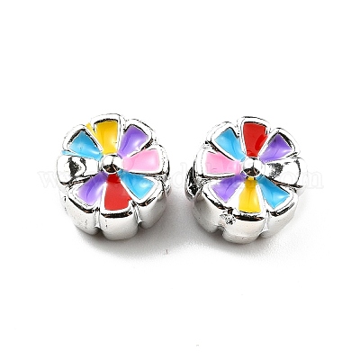 Ccb пластиковые европейские бусины CCB-P015-02P-01-1