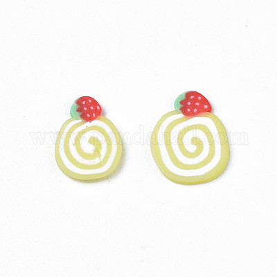 Кабошоны из полимерной глины ручной работы CLAY-N006-70-1