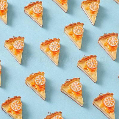 Подвески из непрозрачной смолы RESI-CJ0002-38-1