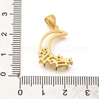 Стойки обшивки латунь микро проложить Циркон подвеску KK-L226-027G-1