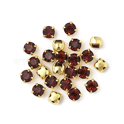 Preciosa® maxima crystal в пришивной чашке Y-PRC-SS16-90100-G-1