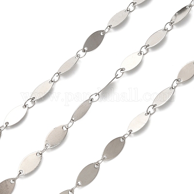 Овальные звенья цепи из нержавеющей стали 304 CHS-A016-63P-A-1