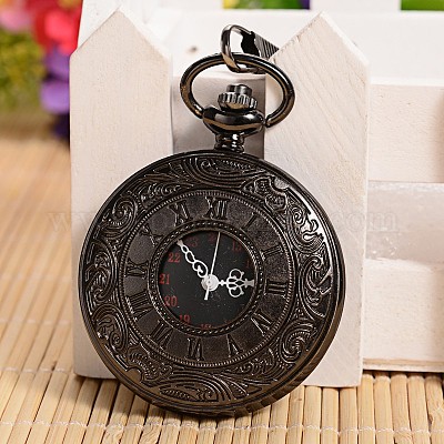 Открываться плоские круглые сплава подвеска карманные часы WACH-L024-16-1