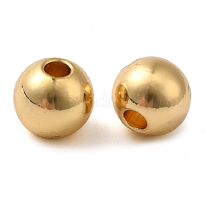 Латунные бусины KK-Z062-01G-06-1