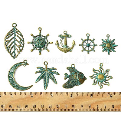 9 стиль подвески из цинкового сплава FIND-FS0002-71-1